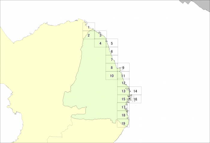 津波災害警戒区域図郭(島原市)
