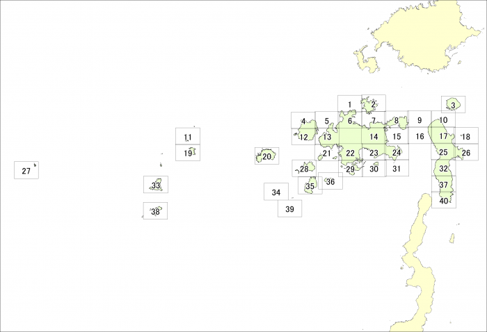 津波災害警戒区域図郭(小値賀町)