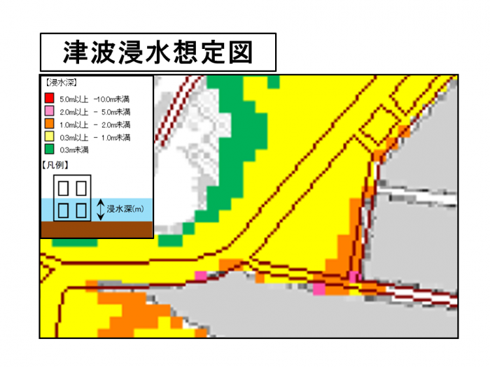 浸水想定説明図