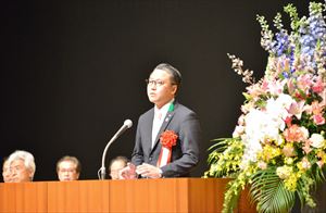長崎県立大学入学式 知事祝辞