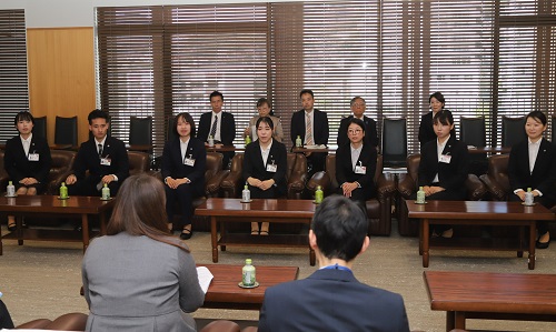 R-歓談の様子