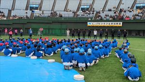 野球教室 開会式の様子_R